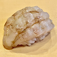 鮨駒 - 追加でガスエビお代わり　味をしっかり記憶しておこうと思ってさ