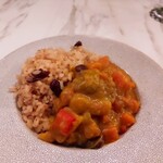 ジャーニー - ⚫ヴィーガンカレー ライス＆ピース