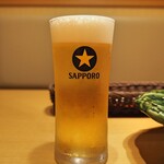 Shinjuku Saboten - 生ビール（小）