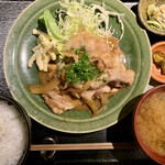 Fuku judou - ボーノポークの生姜焼定食