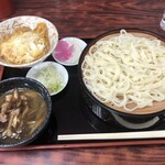 Mendokoro Haijimaya - 肉汁うどんミニ丼セット