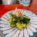 ひえき - 柚子胡椒たたきキュウリ
