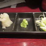 蕎麦切り屋 - 薬味