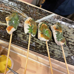 くわ焼 たこ坊 - またささみ塩焼き