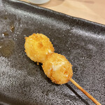 くわ焼 たこ坊 - うずら玉子フライ