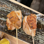 くわ焼 たこ坊 - また若鶏のもも肉