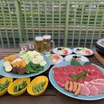 KKR 京都くに荘 - 料理写真:BBQスタンダードコース