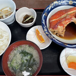地魚食事処　さかなや - 脂金目鯛の煮付け定食1900円