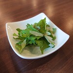 宮良そば - ふーちばーは店員さんに言えば出してもらえます(22-05)