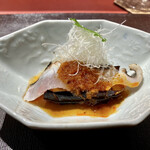 Ji-Cube - いさきと茄子の麻辣ソースがけ