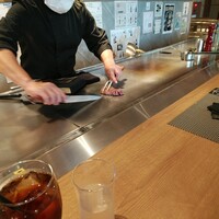 銀座のステーキ 渋谷店 - 目の前で焼き上げられるA5ランクのステーキ