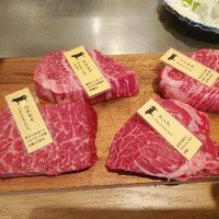 銀座のステーキ 渋谷店 - 本日は山形牛