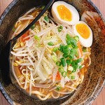 麺処 まんねん - 料理写真:野菜そば中（醤油） ¥830-