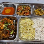 インド・ネパール料理 ライノ - ポークスクティーセット