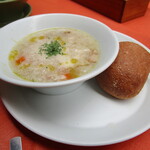 イル バーカロ アルマ - スープとパン