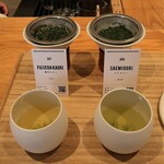 東京茶寮 - 70℃で1煎目