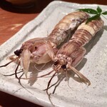 めしの助 - 子持ちしゃこ塩ゆで