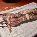 めしの助 - 子持ちしゃこ塩ゆで