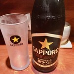 めしの助 - サッポロ黒ラベル(中びん)