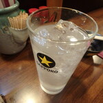 梵天 - 酎ハイ　レモン￥450（税抜）