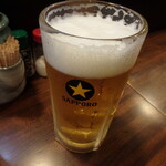 梵天 - 生ビール　中￥550（税抜）