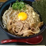 手稲ラーメン 肉玉 - 肉玉ラーメン（醤油、ストレート麺）850円