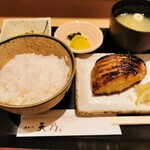 はかた天乃 - 銀ダラ味噌定食