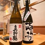 日本酒と肴と卵 猫と卵 - 濃醇な地酒以外にもスッキリと飲みやすい純米酒もあります