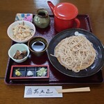 蕎麦正 - 寒晒し蕎麦セット