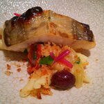 リストランテ・ホンダ - オーブン焼き穴子のパスタ