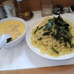 らぁめん ほりうち - 納豆ざるラーメン