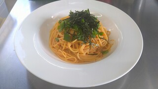 パスタ屋365 - たらこ　ウニ　大葉