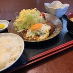 Yakyuu Shokudou Gurando Suramu - 【ランチ】ハンバーグ定食