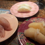 根室花まる JRタワーステラプレイス店 - えんがわ、青そい、帆立