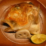 岩さき - ぐじ　香ばしく焼き上がっています。