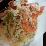 たか屋 - 小エビのかき揚げ