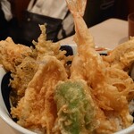 ぎんざ春日 - ランチ天丼＠¥1300