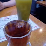 石狩亭 - 老酒、緑茶割り