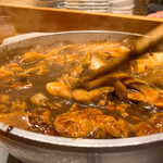 鳥料理 有明 - ⑦軍鶏味噌すき焼き