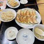 ぎょうざの満洲 - R4.6  ダブル餃子定食