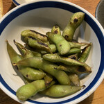 魚旬 - 能登醤油漬け焼き枝豆