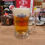 Ramen Makotoya - 生ビール(430円)