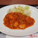 桃仙 - 海老のチリソース煮(950円)
