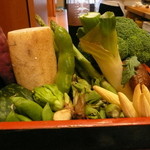 天ぷら 川辰 - お野菜いろいろ