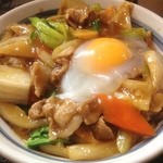 らーめん開 - 中華丼800円