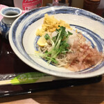 若菜そば - 冷やしぶっかけそば