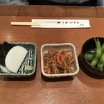 Ginza Soba Dokoro Yoshida - ちょい飲みセット