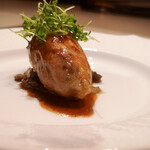 TATSUMI - 埼玉産うずら 豚の背脂包み