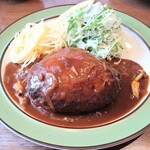 エポック - ハンバーグデミグラスソース(日替りランチ)