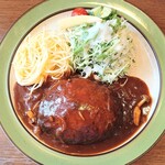 エポック - ハンバーグデミグラスソース(日替りランチ)